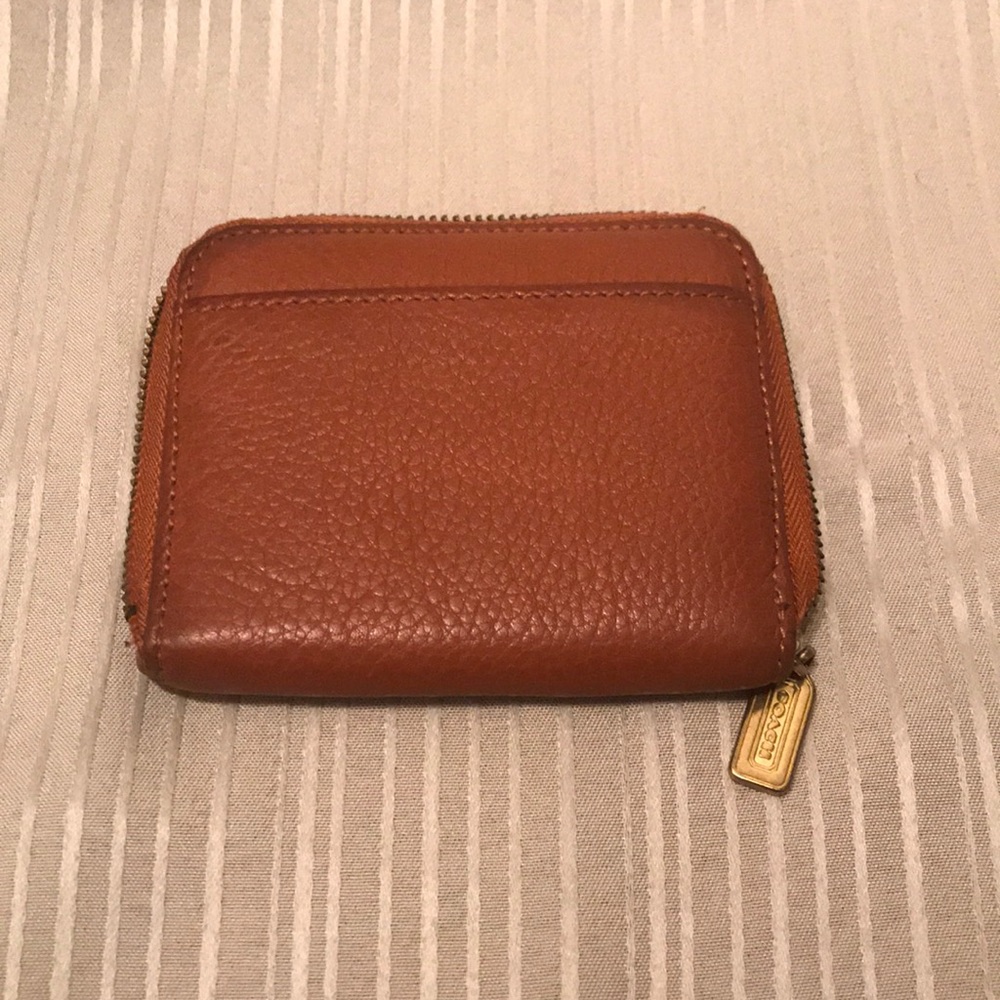 Coach Brown Leather Wallet